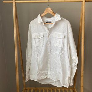 Men’s Michael Kors white button up